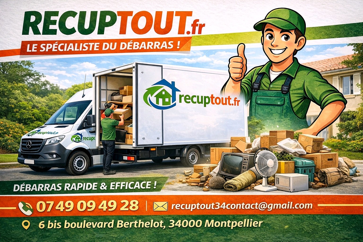 Professionnel débarras