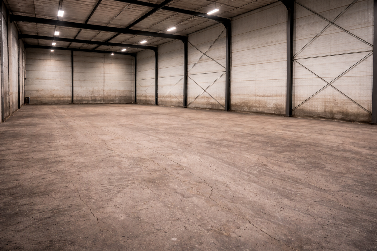 entrepot vide après débarras à Montpellier