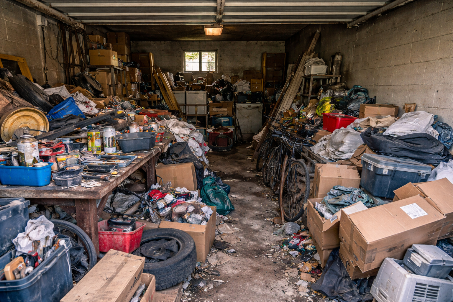 garage encombré avant débarras montpellier